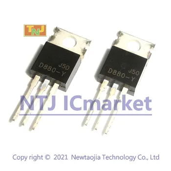 20 ШТ 2SD880-Y TO-220 D880-Y KSD880-Y Усилитель Мощности Низкой частоты на NPN Транзисторе