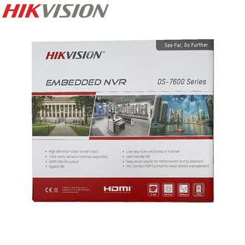 Видеорегистратор Hikvision DS-7616NI-K2 Intelligent Analytics с 16-канальной 8-мегапиксельной, 4-мегапиксельной, 2-Мегапиксельной IP-камерой NVR
