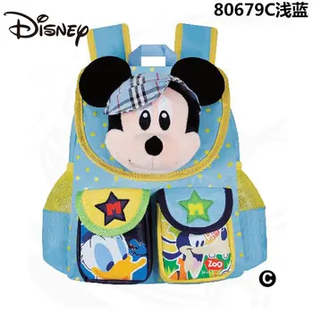 Подлинная школьная сумка для детского сада Disney с мультяшным изображением Детская Маленькая школьная сумка Микки Рюкзак для начальной школы